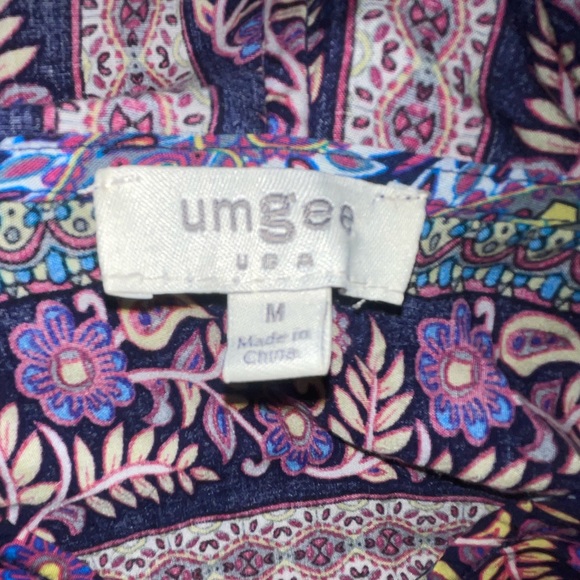 Umgee Boho Floral Top - Picture 9 of 15